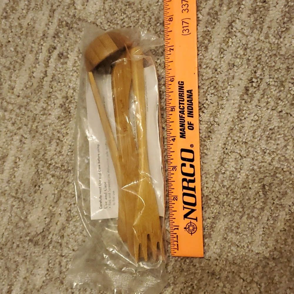 Pampered Chef #2048 Bamboo Serving Set